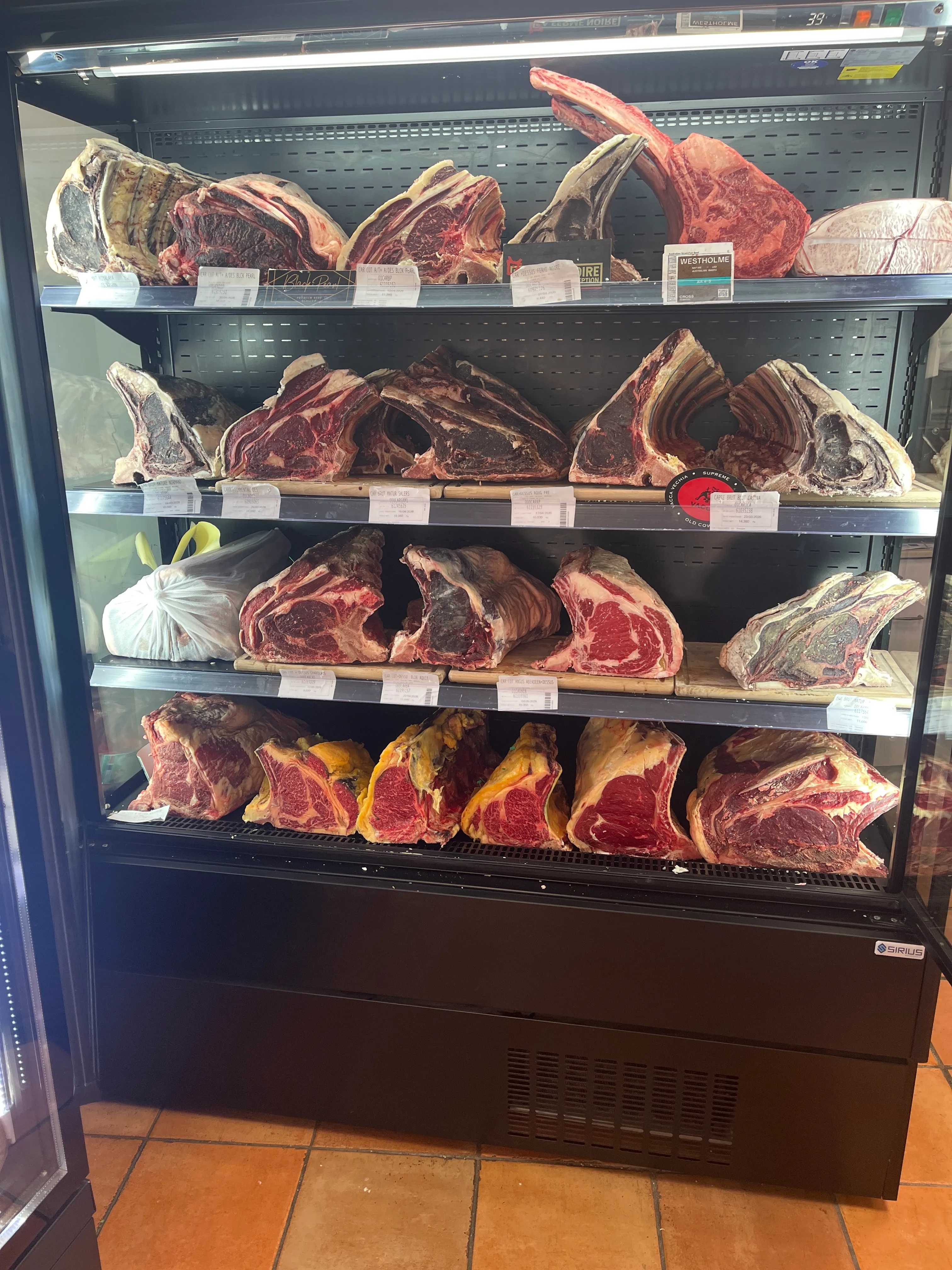 Vitrine de maturation The Butchers